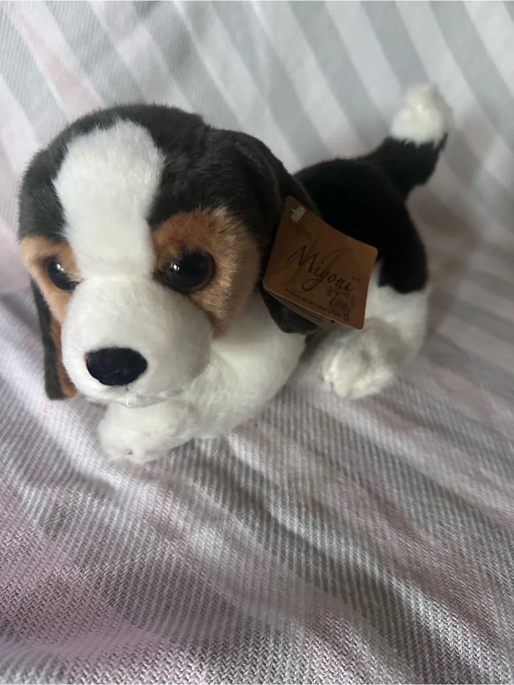 Plush Beagle Dog - Tricolor Soft Toy
